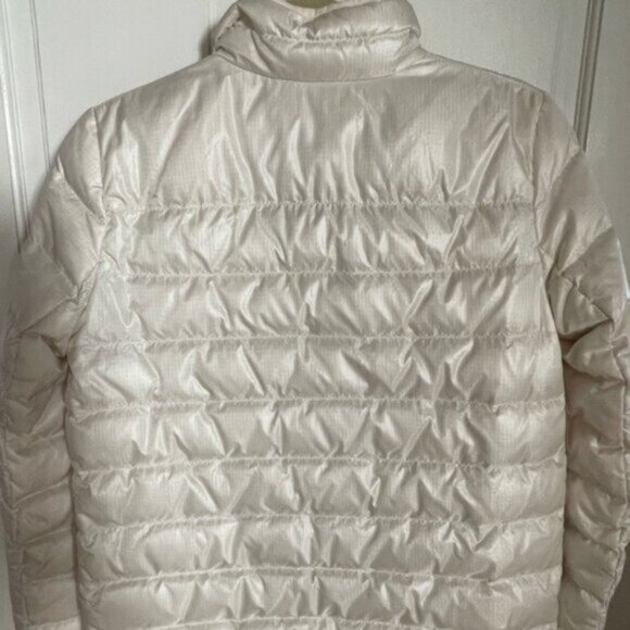 J Crew white/cream light down jacket - Picture 4 of 5